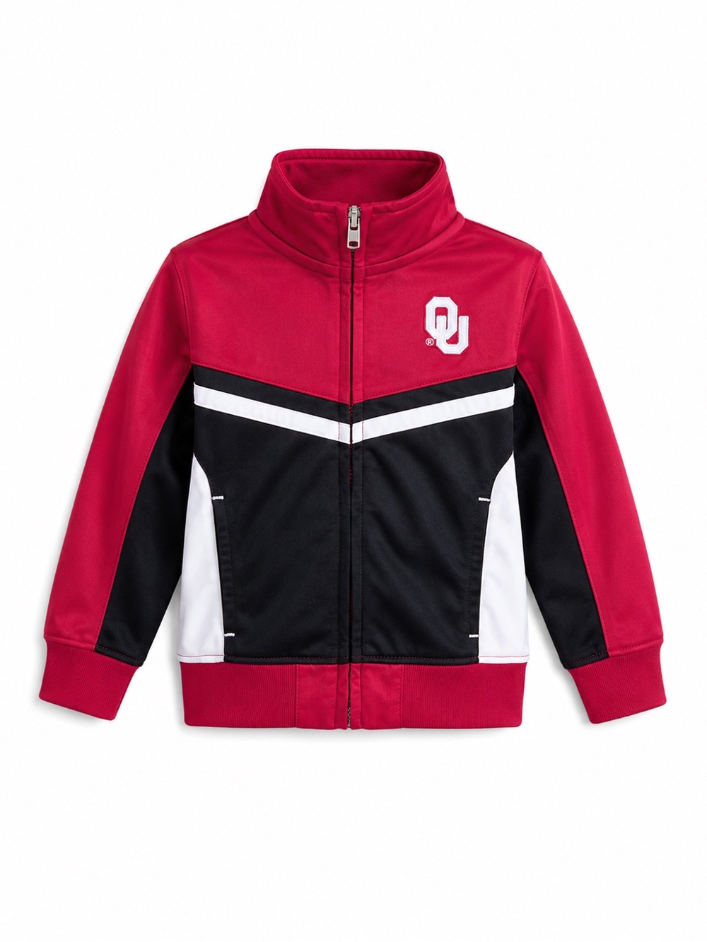 OU Sooners Toddler Track Jacket 3T Pink Full Zip Team Athletics